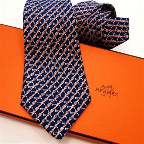 hermes tie pin|Hermes extra long ties.